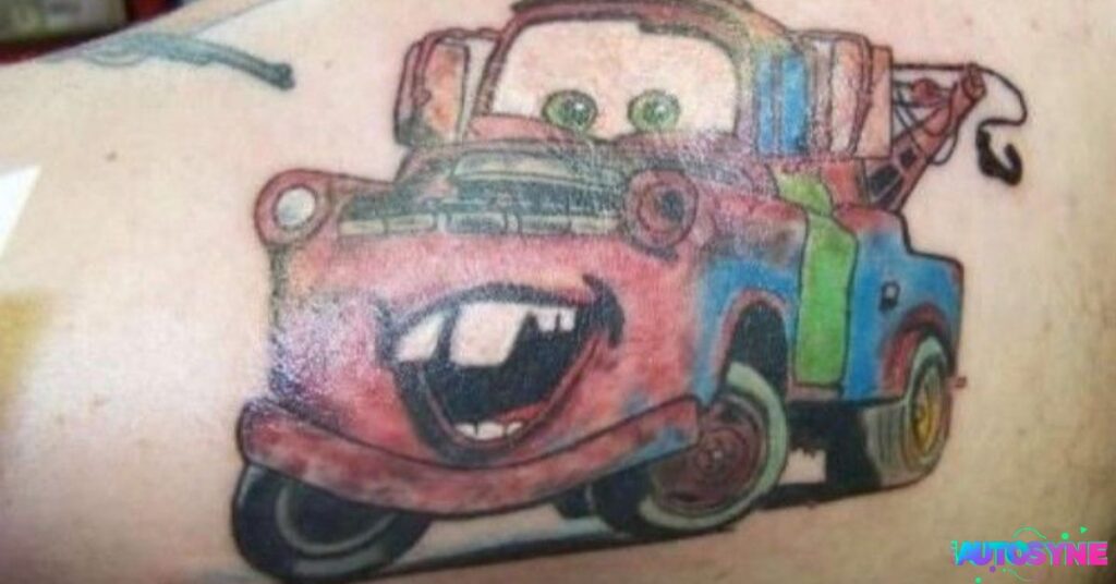 Cartoon Car Tattoos