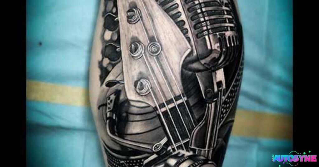 Musical Sleeve Car Tattoos